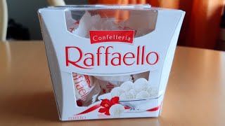 Ferrero Raffaello Almond Coconut Candy Unboxing Italian Confectionery Sweets [upl. by Arual188]