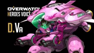 Overwatch  DVa All Voice Lines [upl. by Stern]