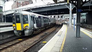 Trains at London Paddington GWML 310721 [upl. by Ahsekyw]