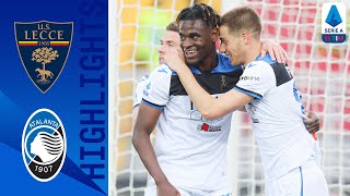 Lecce 27 Atalanta  Zapata Scores Hattrick As Atalanta Put 7 Past Lecce  Serie A TIM [upl. by Chew578]