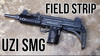 Uzi SMG Field Strip [upl. by Akilam]