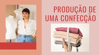 PROCESSOS DE PRODUÇÃO DE UMA CONFECÇÃO DE ROUPAS [upl. by Zicarelli975]