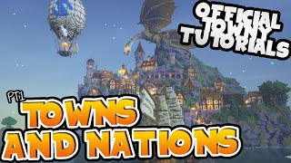 OFFICIAL Towny Tutorials Ep 1  Intro to Towns and Nations [upl. by Llerroj]