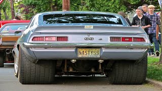 American Muscle Cars Compilation  Big Engines amp Power Sound 2020 [upl. by Ettenor]