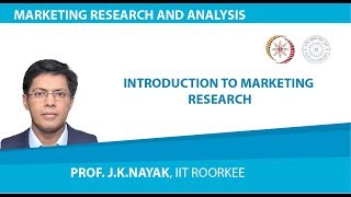 Lecture 1Introduction to Marketing Research [upl. by Clorinda]