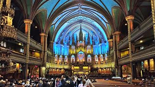 Inside Montreal’s STUNNING NotreDame Basilica 1829 [upl. by Amitak569]