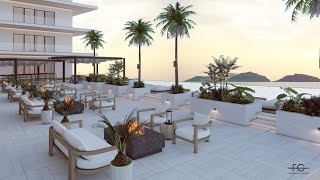 Triana Beachfront condos in Downtown Mazatlán [upl. by Nilrem]