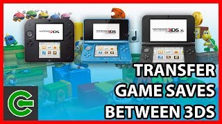 How to transfer game saves between 3DS consoles [upl. by Bertram538]