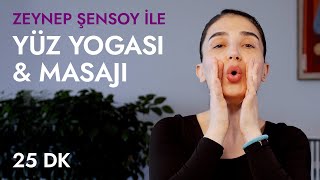 Yüz Yogası Hızlı Lifting  Masaj 7 dk [upl. by Zannini531]