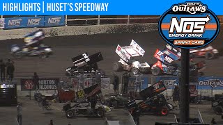 World of Outlaws NOS Energy Drink Sprint Cars Huset’s Speedway September 6 2020  HIGHLIGHTS [upl. by Leahcim938]