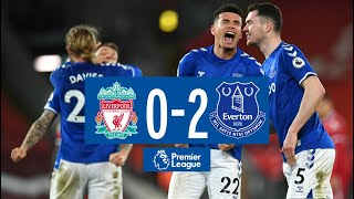 LIVERPOOL 02 EVERTON  PREMIER LEAGUE HIGHLIGHTS [upl. by Alyahsal]