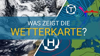 WetterWissen Das zeigt die Wetterkarte [upl. by Efram]