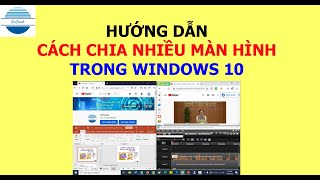 Hướng dẫn cách sử dụng nhiều màn hình cùng lúc trong Windows 10  VniTeach Channel [upl. by Borras]