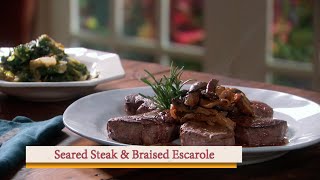 Seared Steak amp Braised Escarole [upl. by Caterina]