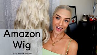 FIRST LACE FRONT WIG TRYON AMAZON [upl. by Morocco633]