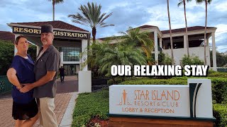 Our Relaxing Stay  Star Island Resort amp Club  Kissimmee FL [upl. by Elsilrac]