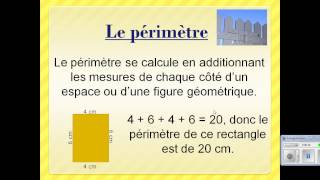 Le périmètre [upl. by Ehcropal]