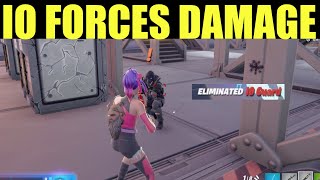 deal damage to io forces  Fortnite IO FORCES Location Chapter 3 Season 2 [upl. by Hutchings628]