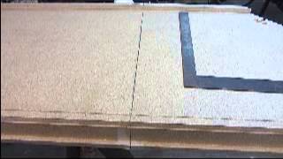 Cutting a Laminate Countertop  DIY [upl. by Yelha]