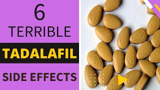 6 TERRIBLE TADALAFIL SIDE EFFECTS [upl. by Rivkah738]