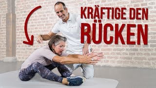 Krafttraining bei Rückenschmerzen 💪 [upl. by Aitnic]