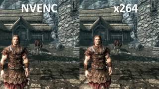 NVENC vs x264 Quality Comparison [upl. by Roi]