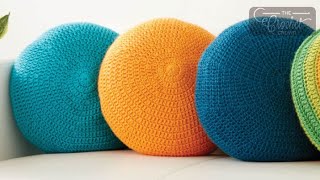 How to Crochet Full Circle Pillows [upl. by Cummins]