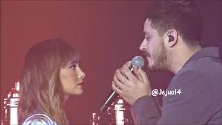 AITANA Y CEPEDA NO PUEDO VIVIR SIN TI  OT Hasta Pronto Barcelona Palau  28122018  Jejuu14 [upl. by Obadiah]