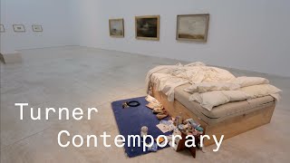 Tracey Emin  My Bed and JMW Turner at Turner Contemporary [upl. by Anwahsar618]