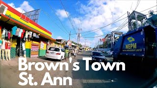 Browns Town  St Ann  Jamaica [upl. by Ahsieni88]