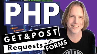 PHP How to Get Data from a Request  PHP get and post form methods [upl. by Gnohc]