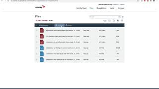 Demo  Download files and folders in bulk with Syncplicity [upl. by Yi]