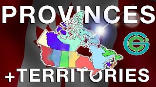 CANADA Provinces  Territories explained Geography Now [upl. by Massarelli]