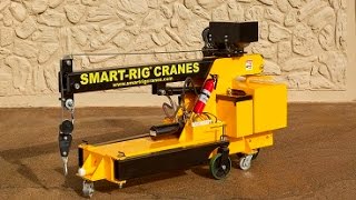 SmartRig Cranes  Portable Mini Cranes  Maintenance Hoist [upl. by Brandi]