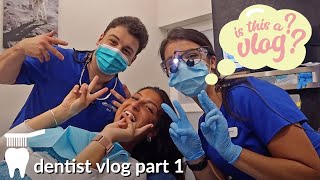 going to the dentist in space ☺️  is this a vlog  giuliana [upl. by Holcman]