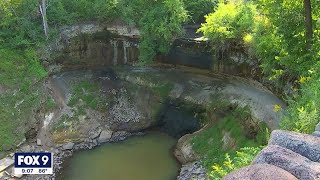 Minnehaha Falls is dry for the first time in a decade  FOX 9 KMSP [upl. by Areema12]