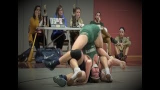 AWESOME SPLADLE  Wrestler Punches Aaron in the Face [upl. by Aikit861]