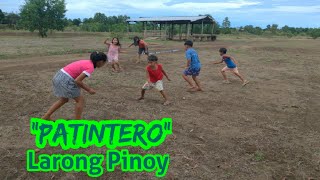 quotPATINTEROquot Traditional Filipino Game in the Philippines Larong Pinoy Batang Pinoy [upl. by Rhea]