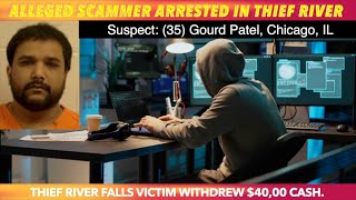 Alleged Computer Scammer Arrested In Thief River Falls Spelling CORRECTION GOURAV PATEL [upl. by Bogoch712]