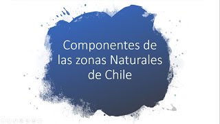 Componentes de las Zonas naturales [upl. by Ekaterina]