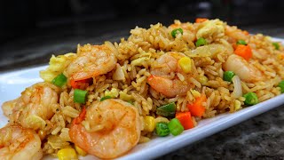 How to Make Shrimp Fried Rice EASY Chinese Fried Rice Recipe Better Than Take Out [upl. by Elesig131]