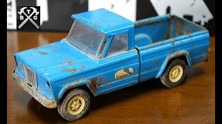 Vintage Toy Restoration  Unbelievable Final Paint Job [upl. by Nylidnarb]