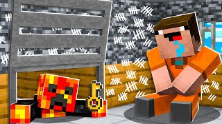 Saving Noob1234 from Minecraft PRISON [upl. by Markowitz]