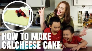 How to Make a Calcheese Cake  Angelika Dela Cruz [upl. by Malliw]