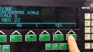 How to Calibrate Mettler Toledo ID7 Floor Scales [upl. by Adnuahsar]