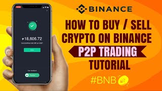 How to BUYSELL Crypto on Binance P2P Trading  Beginner’s Guide  App Tutorial [upl. by Oniuqa]