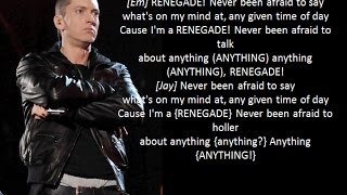 Jay Z Renegade Feat Eminem [upl. by Salot]