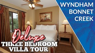 Club Wyndham Bonnet Creek 3 Bedroom Deluxe Villa Tour [upl. by Yila747]