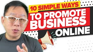 10 Simple Ways To Promote Your Business or Products Online [upl. by Yahsram63]