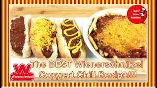 The BEST Wienerschnitzel Copycat Chili Recipe [upl. by Sherill23]